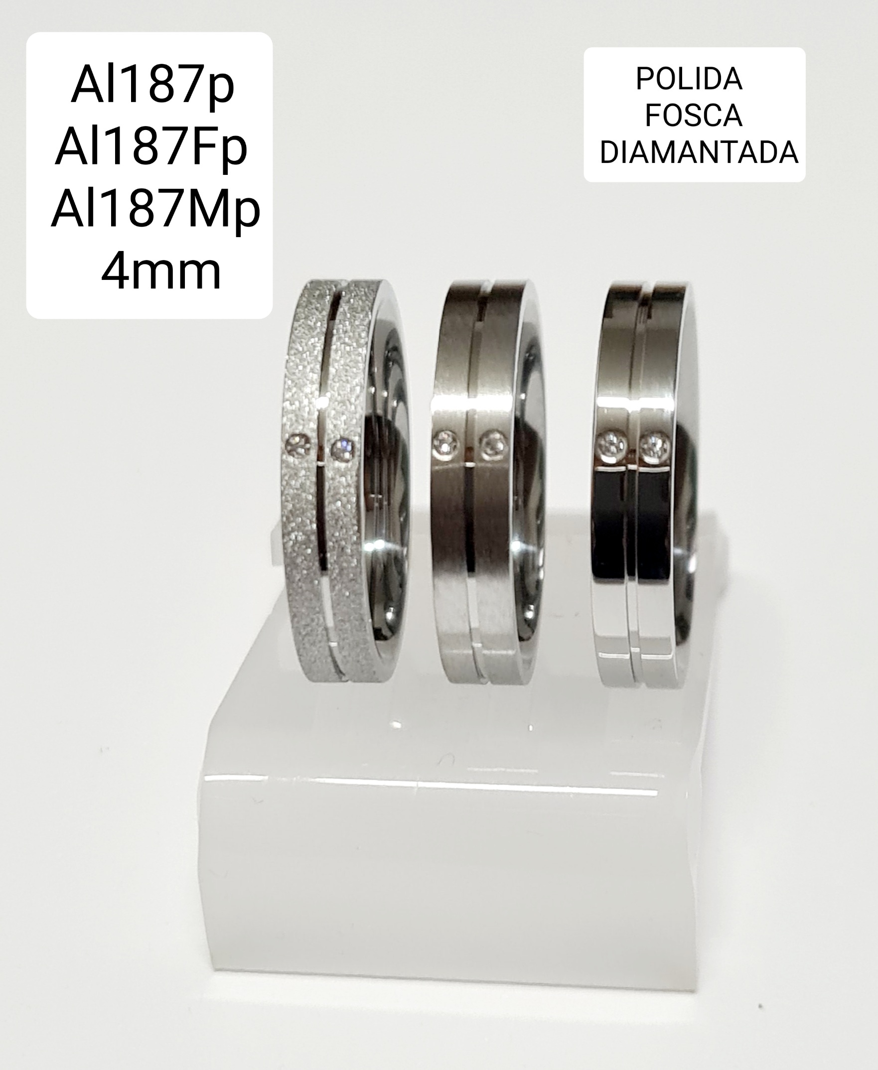 AL-187Fp  AL-187P  AL-187Mp 4 mm
