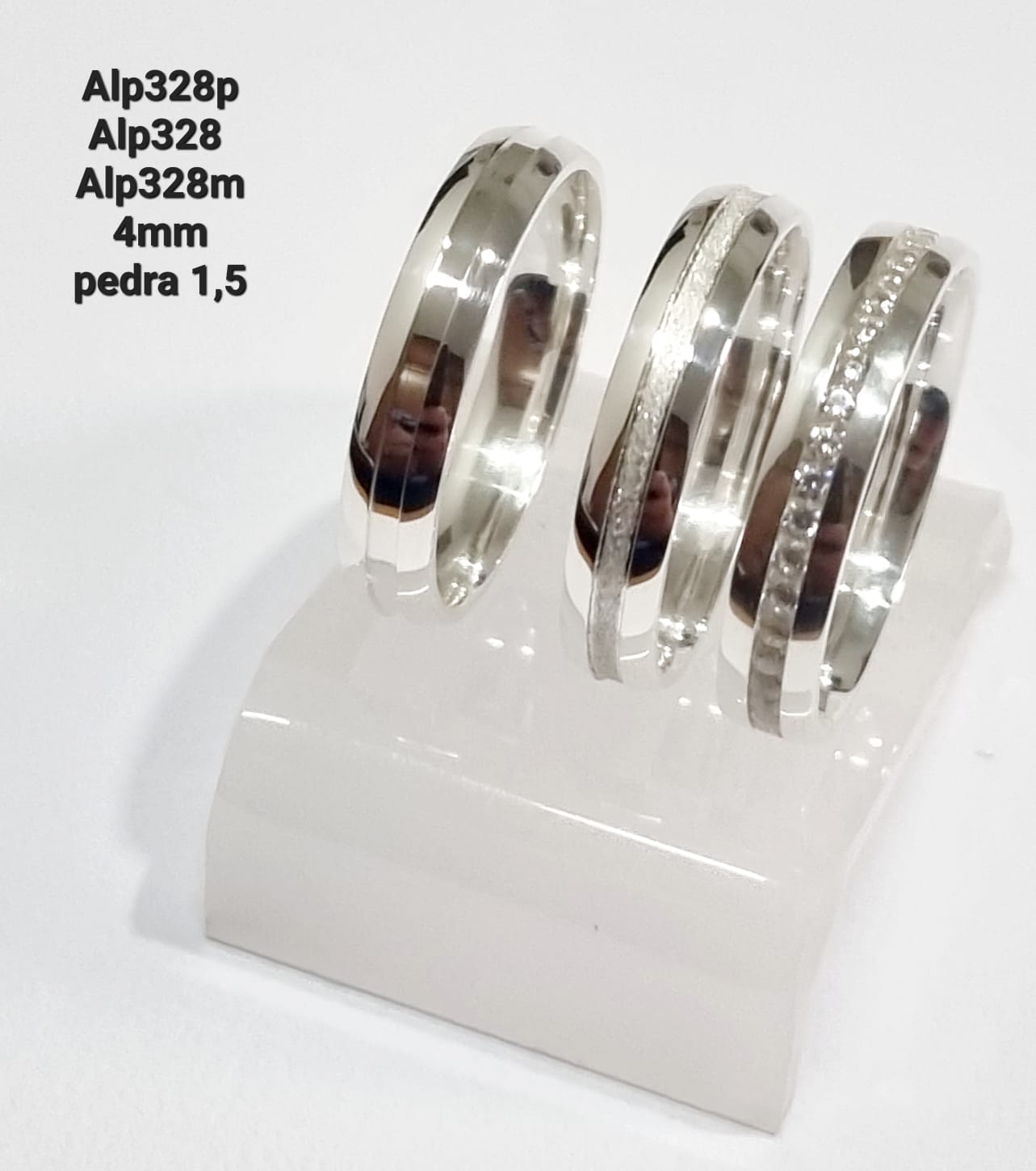 ALP 328, ALP-328P e ALP-328M 4 mm pedras 1,5